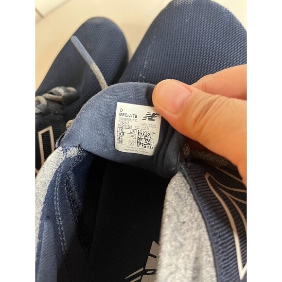 New Balance Men's Fresh Foam Roav Blue Grey MROAVTK Training Running Sneakers - Picture 13 of 13